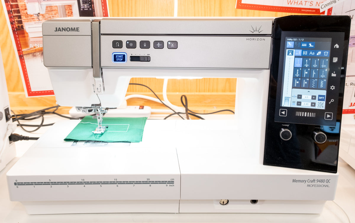 Janome Horizon Memory Craft 9480QC Professional - The Quilting Bee