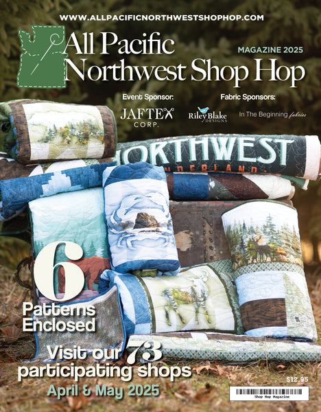 2025 All Pacific Northwest Shop Hop Magazine + Passport