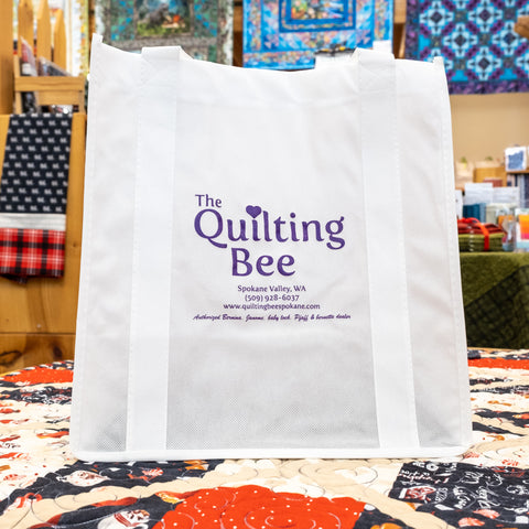 The Quilting Bee shopping bags