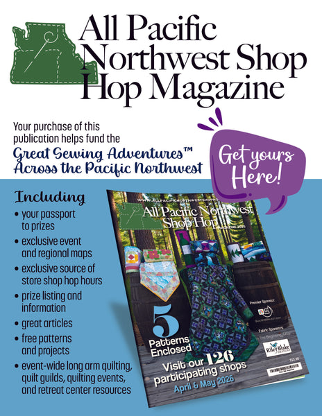 All Pacific Northwest Shop Hop 2026 Magazine (Preorder)