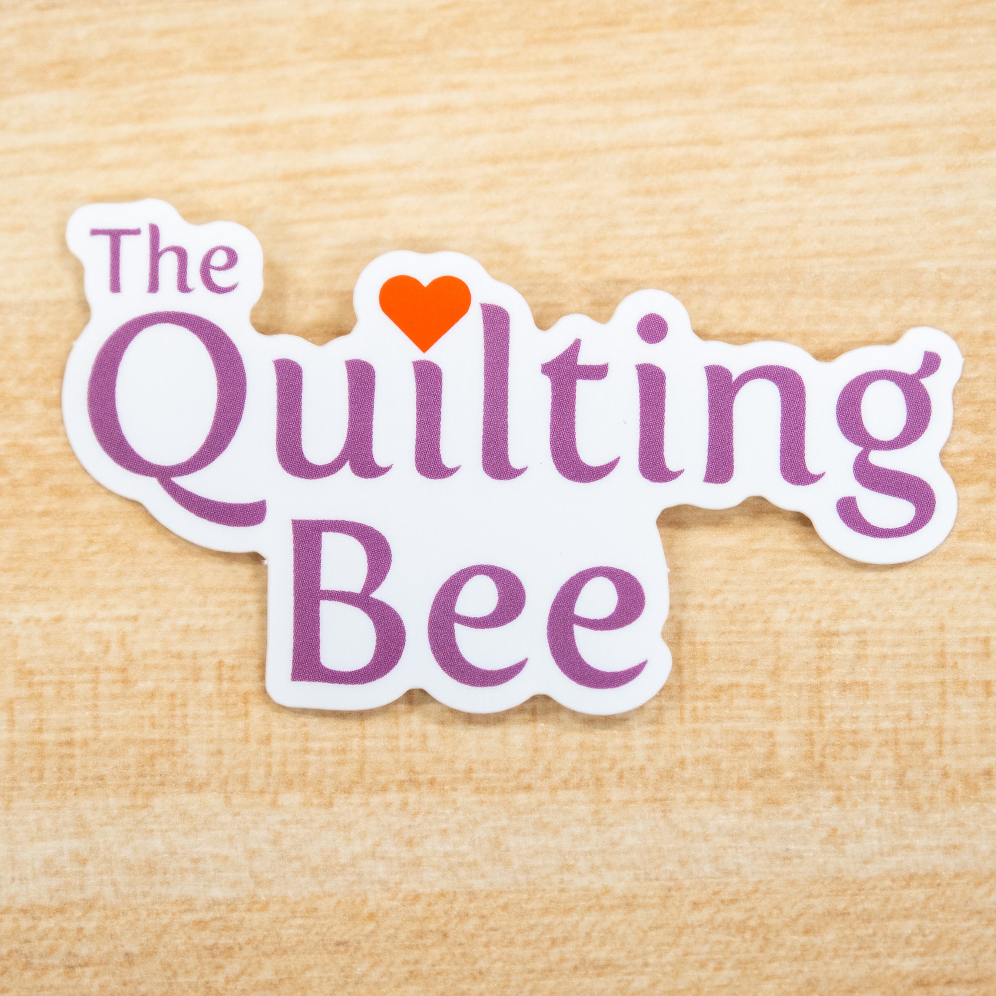 Quilting Bee Logo Sticker