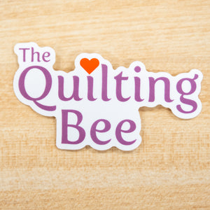 Quilting Bee Logo Sticker
