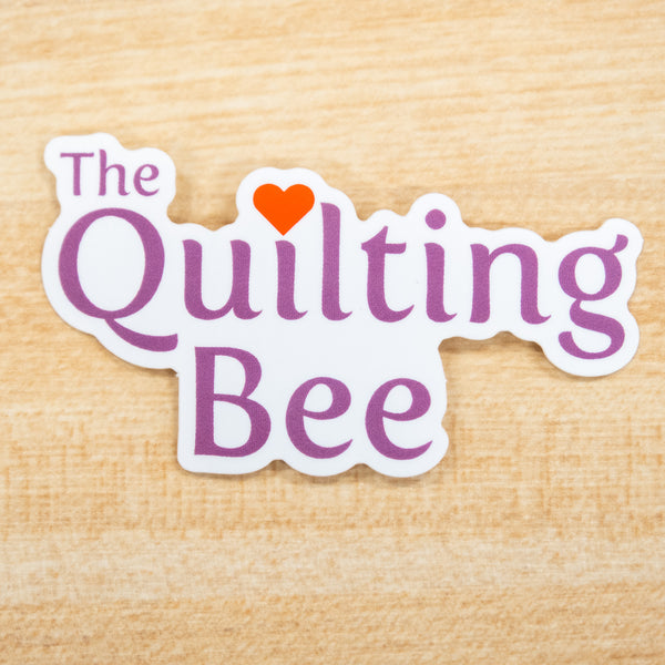 Quilting Bee Logo Sticker
