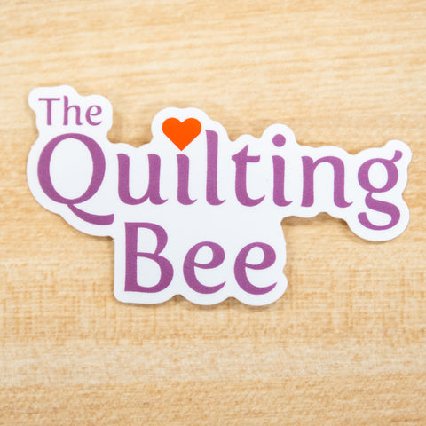Quilting Bee Logo Sticker