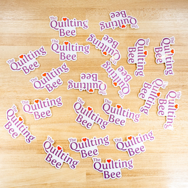 Quilting Bee Logo Sticker