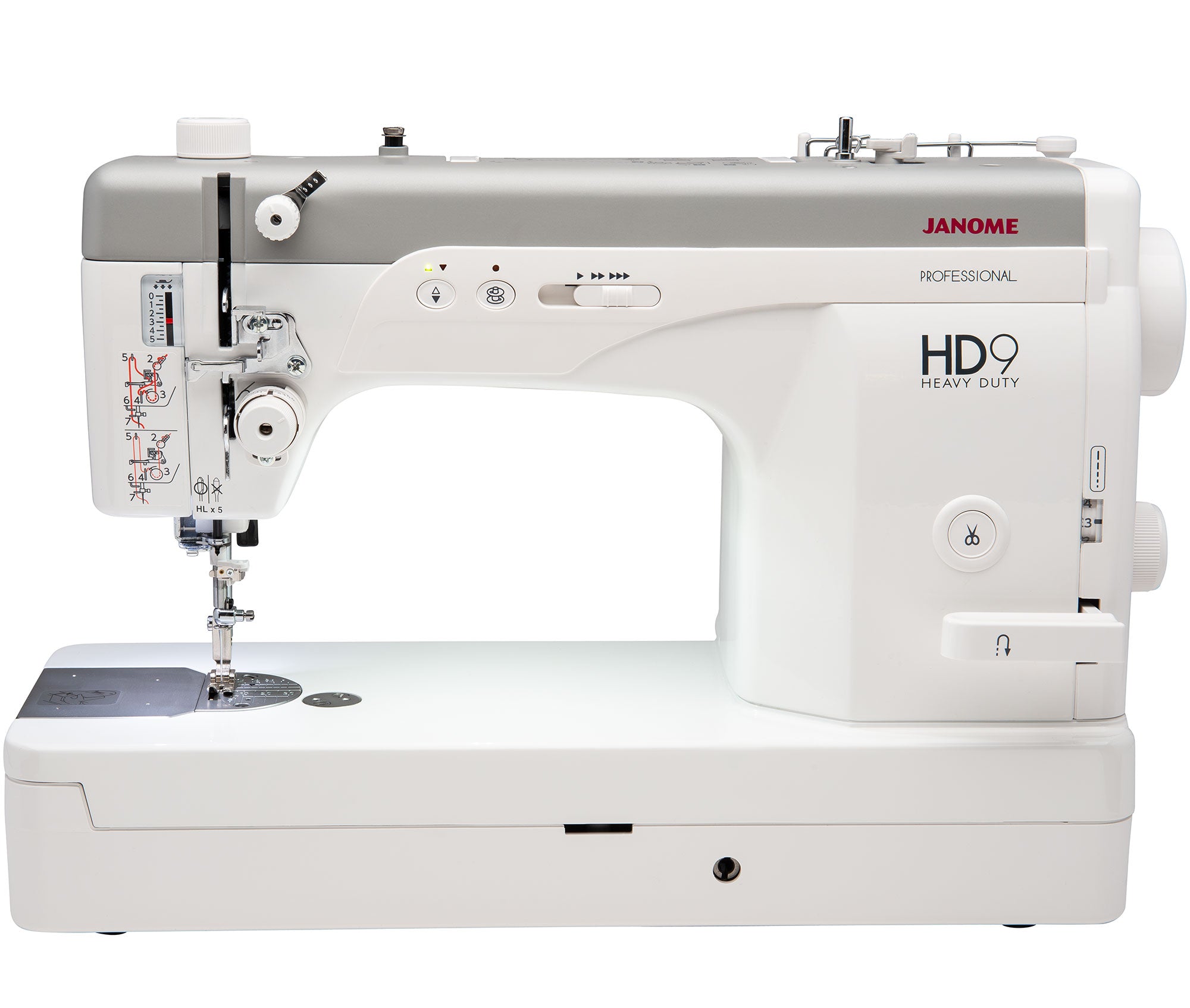 Janome Arctic Crystal Easy-to-Use Sewing Machine with Interior Metal Frame,  Bobbin Diagram, Tutorial Videos, Made with Beginners in Mind!, Turquiose